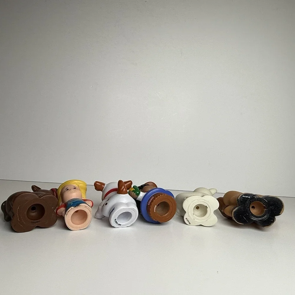 Fisher Price Little People Figure Toy Farmer Boy Dog Horse‎ Goat Corn 6